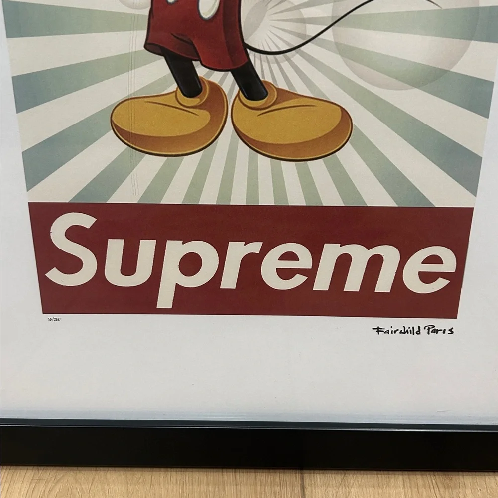 Supreme x Mickey Mouse Print